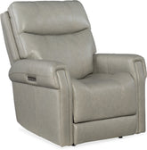 Hooker Furniture Living Room Carroll Power Recliner with Power Headrest and Lumbar